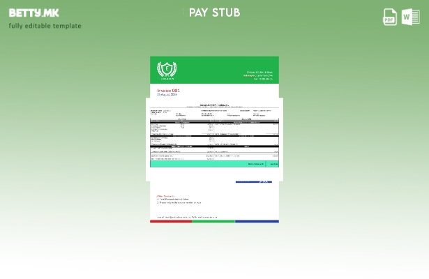 Модерен стил шаблон Concentrix CVG Philippines за уплатница